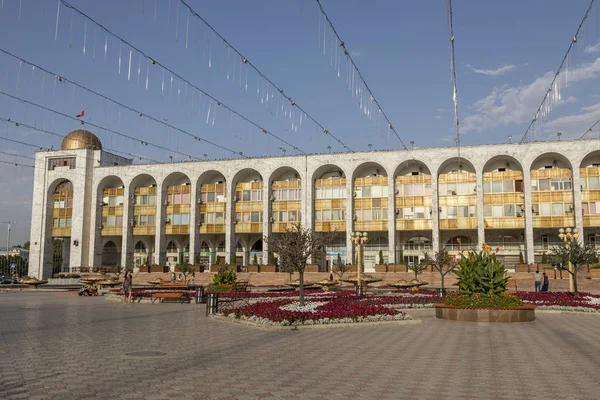 Bishkek Kyrgyzstan Augustus 2018 Ala Ook Vierkant Bisjkek Voorheen Froenze — Stockfoto