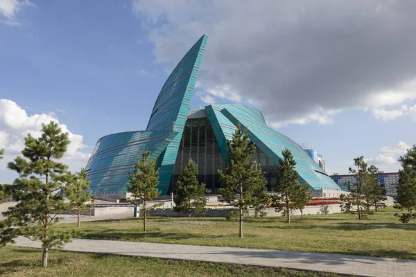 Astana Kazahsztán Augusztus 2018 Kazahsztán Központi Hangversenyteremben Performing Arts Manfredi — Stock Fotó