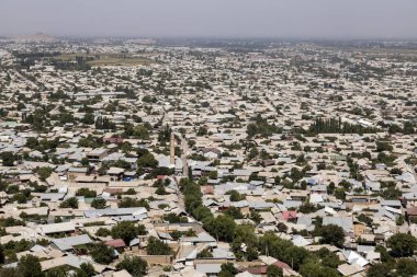 Osh Kırgızistan'daki kuş bakışı