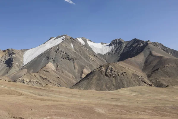 Woestijn Landschap Het Gebied Van Baital Pass Bergen Van Pamir — Stockfoto
