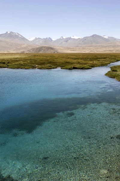 Source Dans Les Montagnes Pamir Près Alichur Tadjikistan — Photo