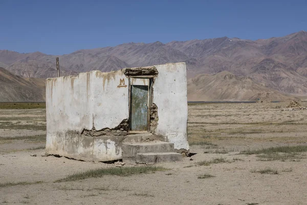 Salle Toilettes Publiques Bulunkul Dans Les Montagnes Pamir Tadjikistan — Photo