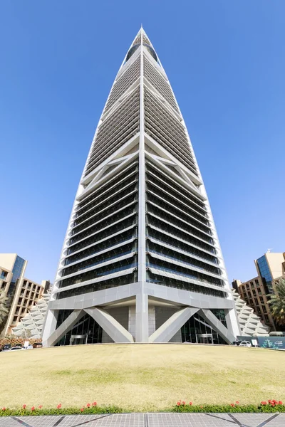 Riad Arabia Saudita Febrero 2020 Fachada Torre Faisaliah Riad Arabia — Foto de Stock