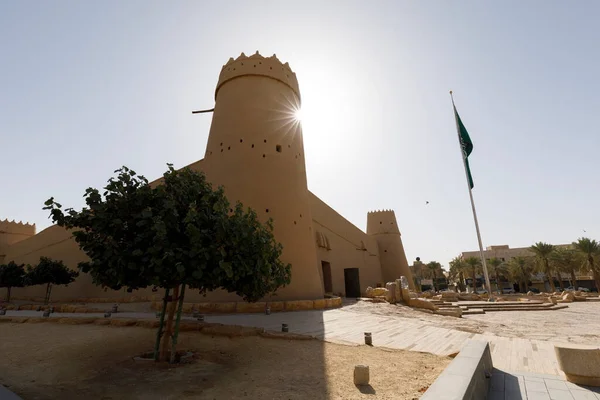 Riad Arábia Saudita Fevereiro 2020 Forte Old Masmak Centro Riade — Fotografia de Stock