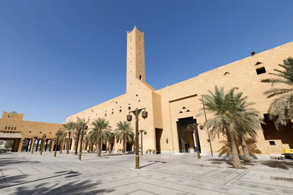 Riad Arabia Saudita Febrero 2020 Mezquita Imam Turki Bin Abdullah — Foto de Stock