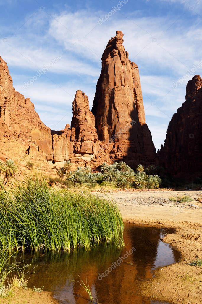 Wadi Disah, también conocido como Wadi Qaraqir, es un cañón de 15