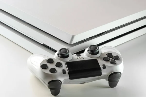 White Game Console Controller — Stock Photo, Image