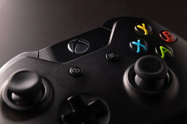 Σάο Πάολο Βραζιλία 2020 Χειριστήριο Xbox One Detalis Close — Φωτογραφία Αρχείου