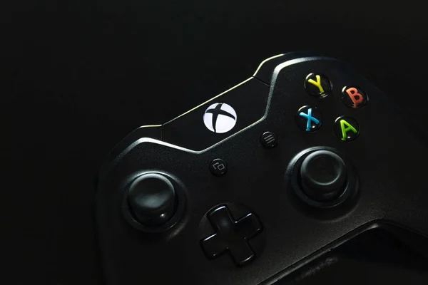 Sao Paulo Brasil 2020 Xbox One Controller Close View — стокове фото