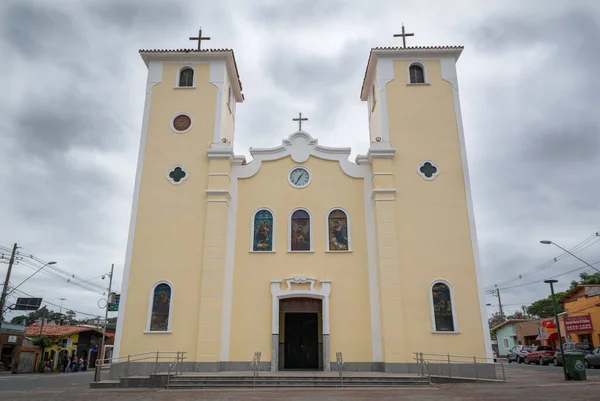 Guararema Brazil 2020 Igreja Sao Benedito Cidade Turistica Guararema — стокове фото