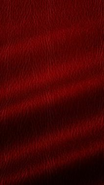 Kalın kırmızı deri dalgalar, el yapımı lüks eşyalar ve aksesuarları şekillendiren sanatçılar için tasarlanmış güç ve zenginlikle parıldıyor.