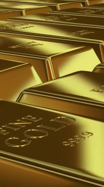 Eşsiz Bir Ayarda Kıymetli Metaller Zarafetiyle Özel Altın Çubuklar Parlaklık ve Sermaye İhtişamı