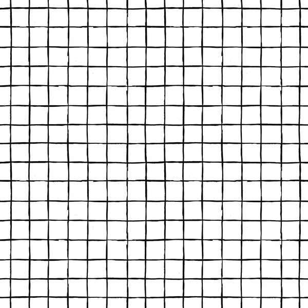 Hand Drawn Grid Grunge Background — Stock Vector