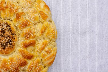 Geleneksel Sırp azizi gün kutlama pastası