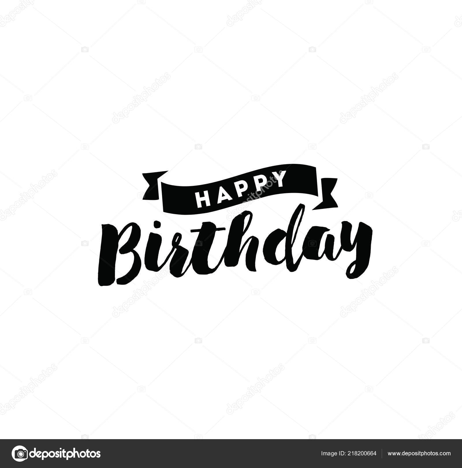 Happy Birthday Typography Poster Invitation Greeting Card Shirt Vector Lettering Vector Image By C Pa3 Vector Stock Happy Birthday Typography Poster Invitation Greeting Card Shirt Vector Lettering Vector Image By C Pa3 Vector Stock