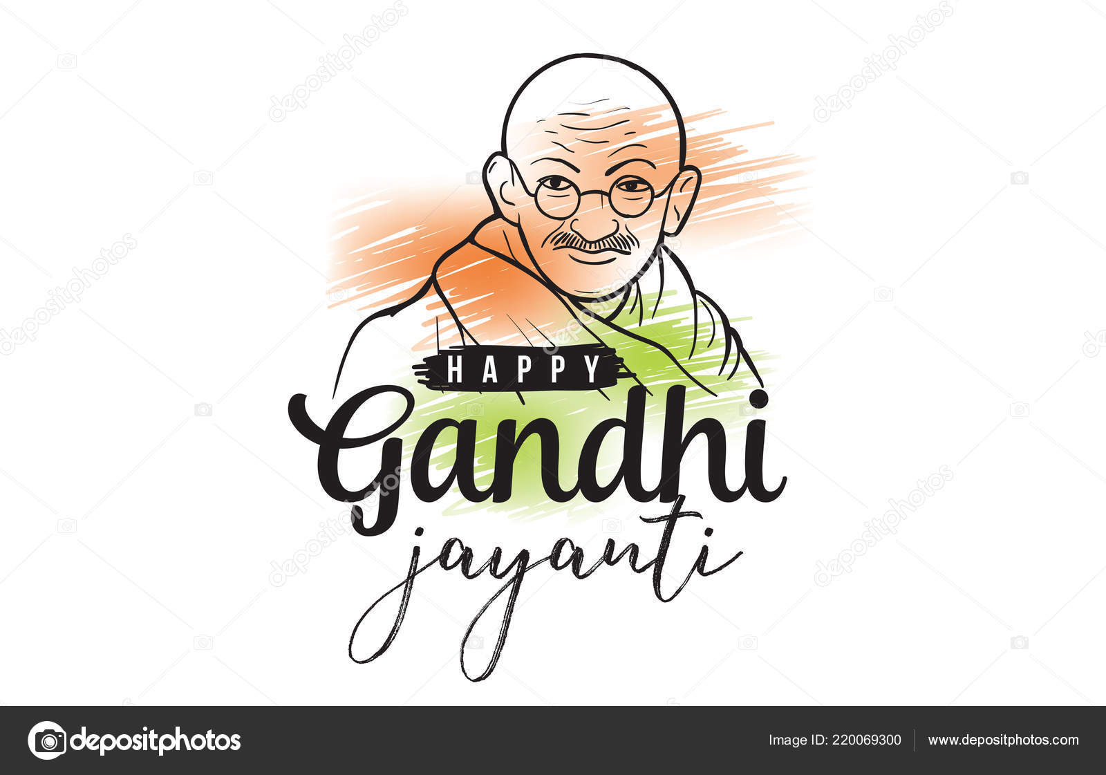 Mahatma Gandhi Jayanti Birthday 2Nd October Indian National Hero ...