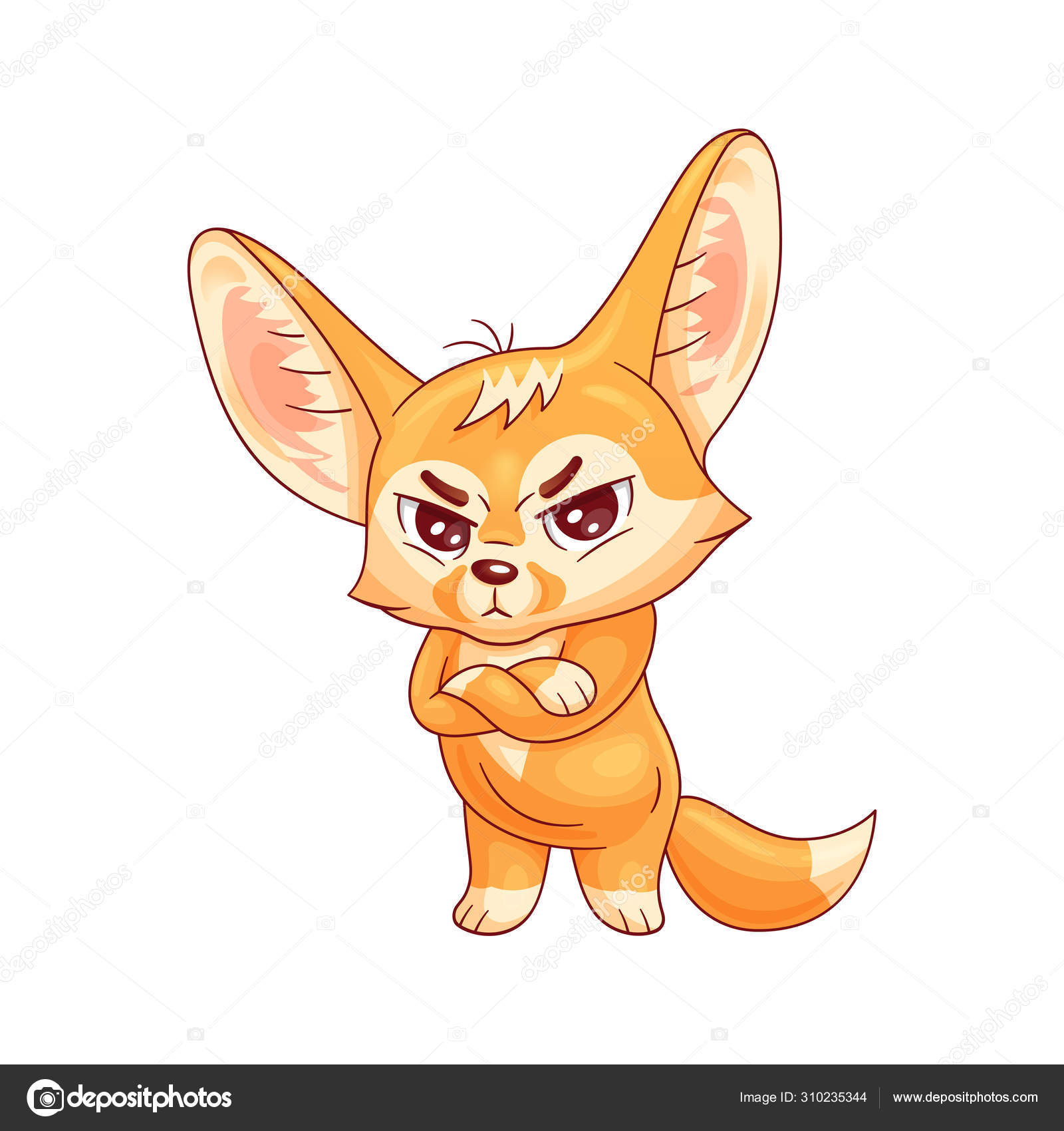 Gatos Desenhos Animados Design, Kawaii Expressão Personagem Bonito