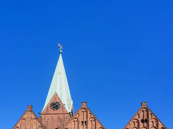 Tower Gables Church Martini Old Town Bremen Germany — Stock Photo, Image