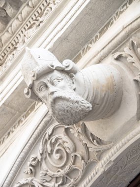 Close-Up heykel İncil'deki evinde, Goerlitz, Almanya