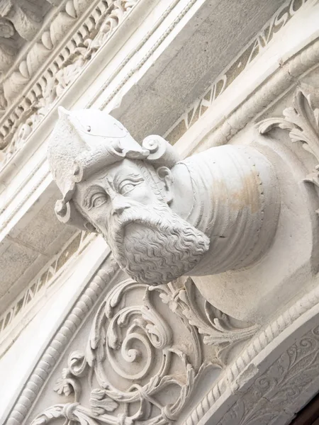 Close-Up heykel İncil'deki evinde, Goerlitz, Almanya