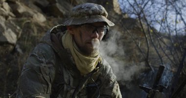 Bir mola ve sigara asker