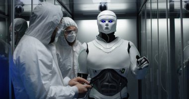 Robot denetimlere test mühendisleri