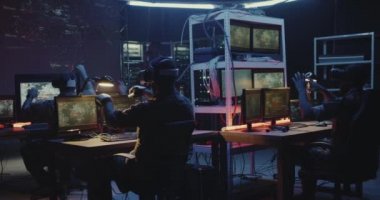 Askerler VR teknolojisi kullanıyorlar.