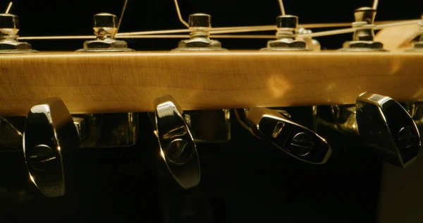 Pescoço de uma guitarra elétrica — Fotografia de Stock