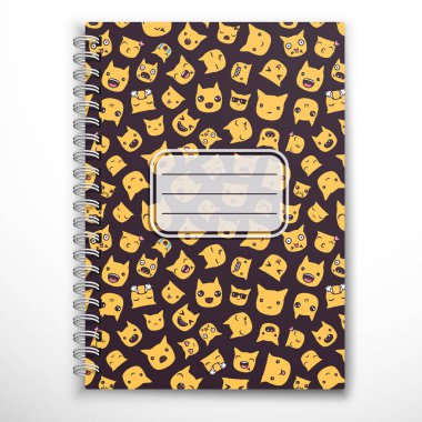 Defter kapak şablonu