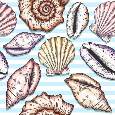 El deniz arka plan çekilmiş. İzole eps10 illüstrasyon vektör.