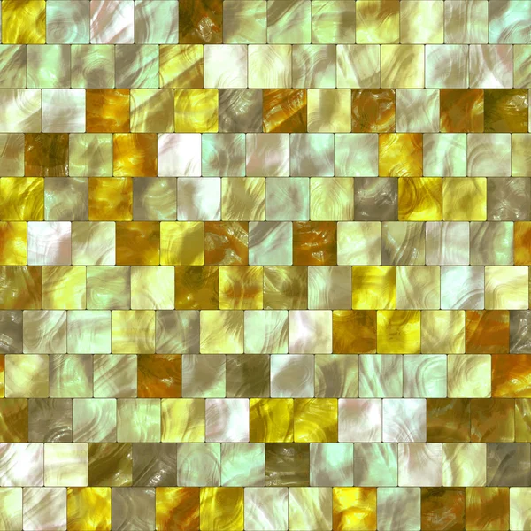 Mozaika Szklana Złote Szkła Tekstura Lub Tła — Zdjęcie stockowe