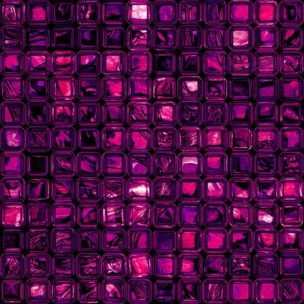 Mosaico Púrpura Lujo Vidrio Violeta Textura Fondo Sin Costuras — Foto de Stock