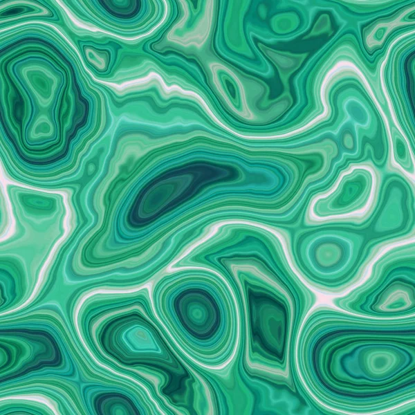 Seamless Malachite Surface Cut Mineral Beautiful Texture Green Stone Agate — Stock Photo, Image