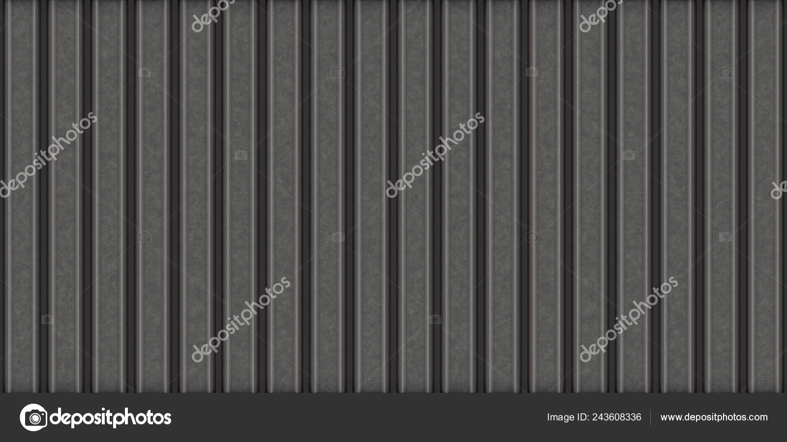 Corrugated Metal Sheet Texture Dark Metal Fence Covering Seamless  Background Stock Photo by ©ChristinaKrivonos 243608336