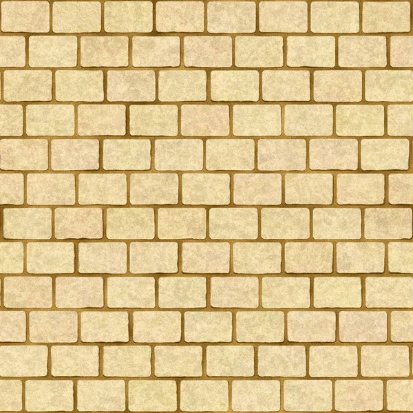 Beige Bricks Texture Brick Wall Seamless Background — Stock Photo, Image