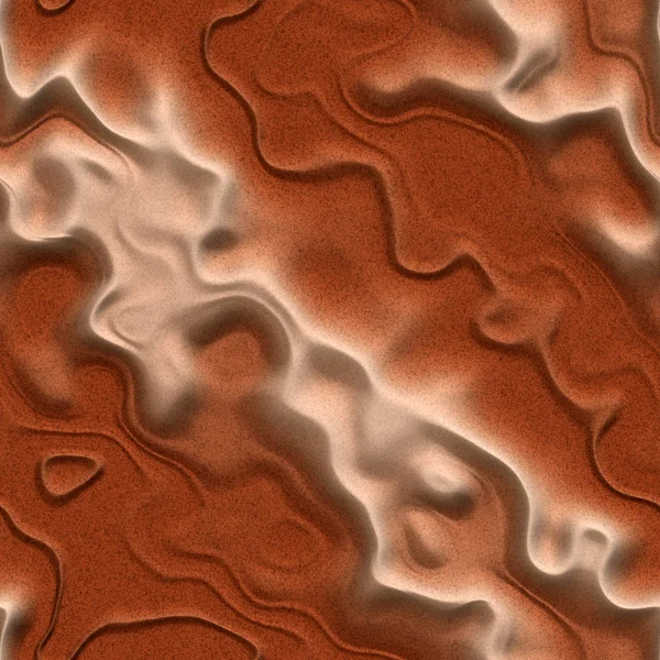 Sand Dunes Red Sand Surface Mars Wavy Relief Seamless Texture — Stock Photo, Image