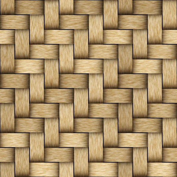 Seamless texture of basket surface. Bamboo texture. Beige pattern background