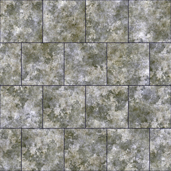 Seamless texture of gray tiles. Concrete tiles background.