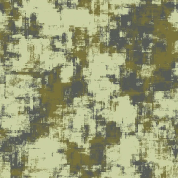 Seamless Digital Camouflage Pattern Green Camouflage Hunting Fishing Woodland Camouflage — Stock Photo, Image