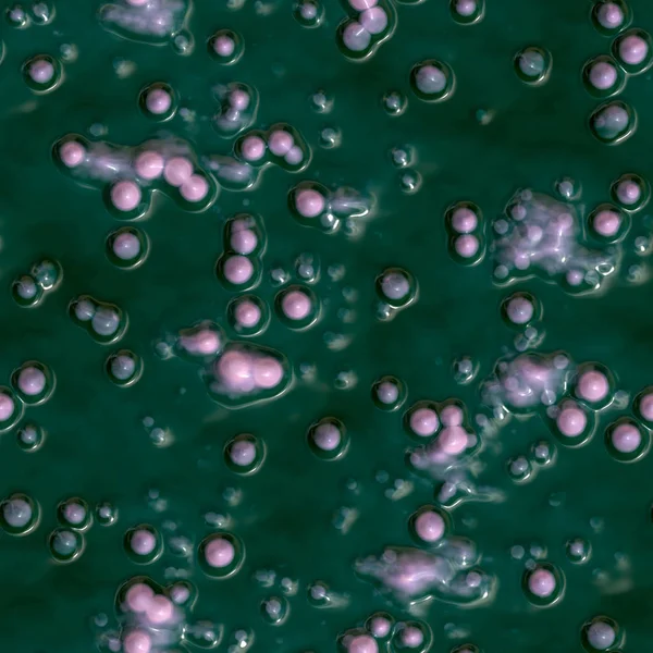 Organische Cellen Vloeistof Naadloze Organische Iluustration — Stockfoto