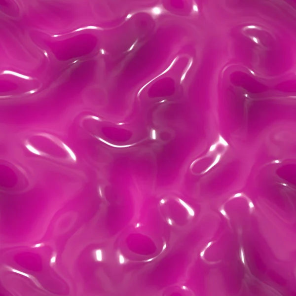 Gel Liquide Surface Ondulée Crème Rose Plastique Texture Fond Sans — Photo