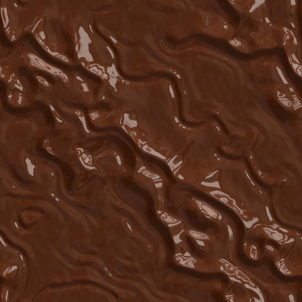 Chocolate texture. Candy background. Seamless candy wave. Melted chocolate.