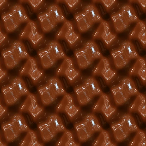 Relief Chocolate Surface Seamless Chocolate Texture Chocolate Bar Wavy Candy — Φωτογραφία Αρχείου