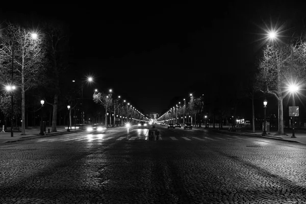 Avenue Des Chelyses Paris France — стоковое фото