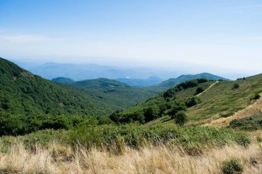 Turo de lhome vadisi, Katalonya'daki Montseny doğal parkı, İspanya