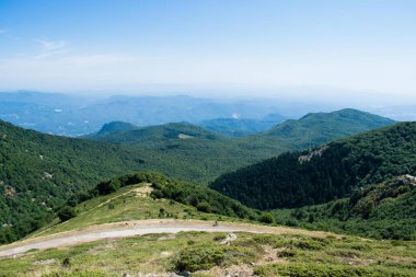 Turo de lhome vadisi, Katalonya'daki Montseny doğal parkı, İspanya