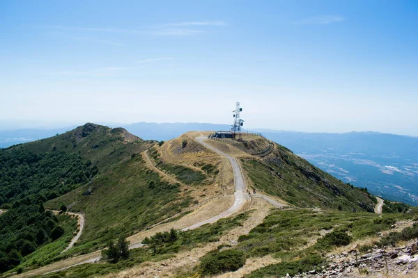 Meteorologiska Observatoriet Toppen Turo Home Park Montseny Catalunya — Stockfoto