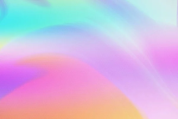 Fondo Olográfico Del Neón Textura Del Arco Iris Pastel Del —  Fotos de Stock