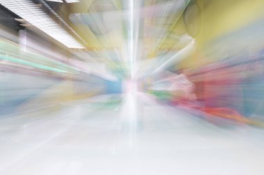 Alışveriş merkezinde Bahçesi görüntü Bulanıklığı, arka planı olarak kullanabilir.