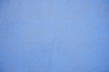 Mavi sıva duvar arka plan. Boyalı çimento duvar doku